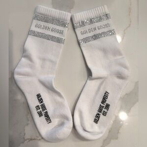GOLDEN GOOSE RHINESTONE SOCKS